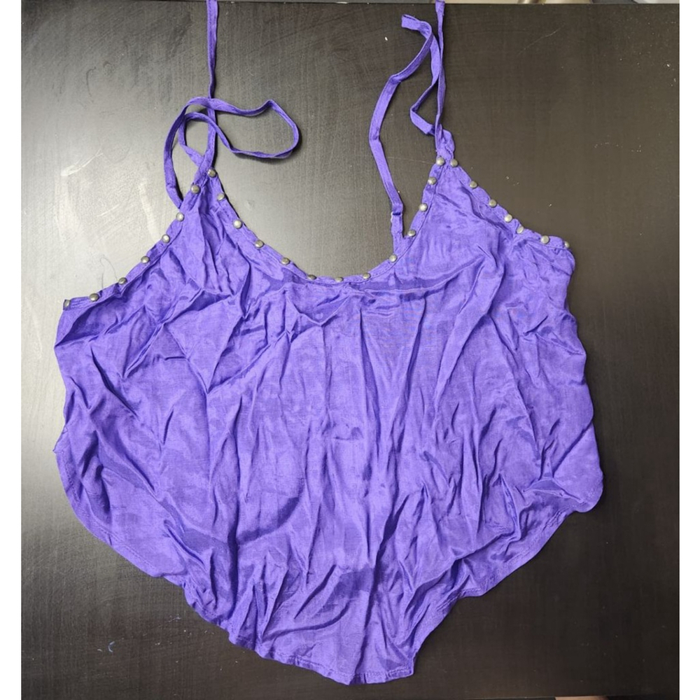 Women's Free People Purple Studded Tank Top XS